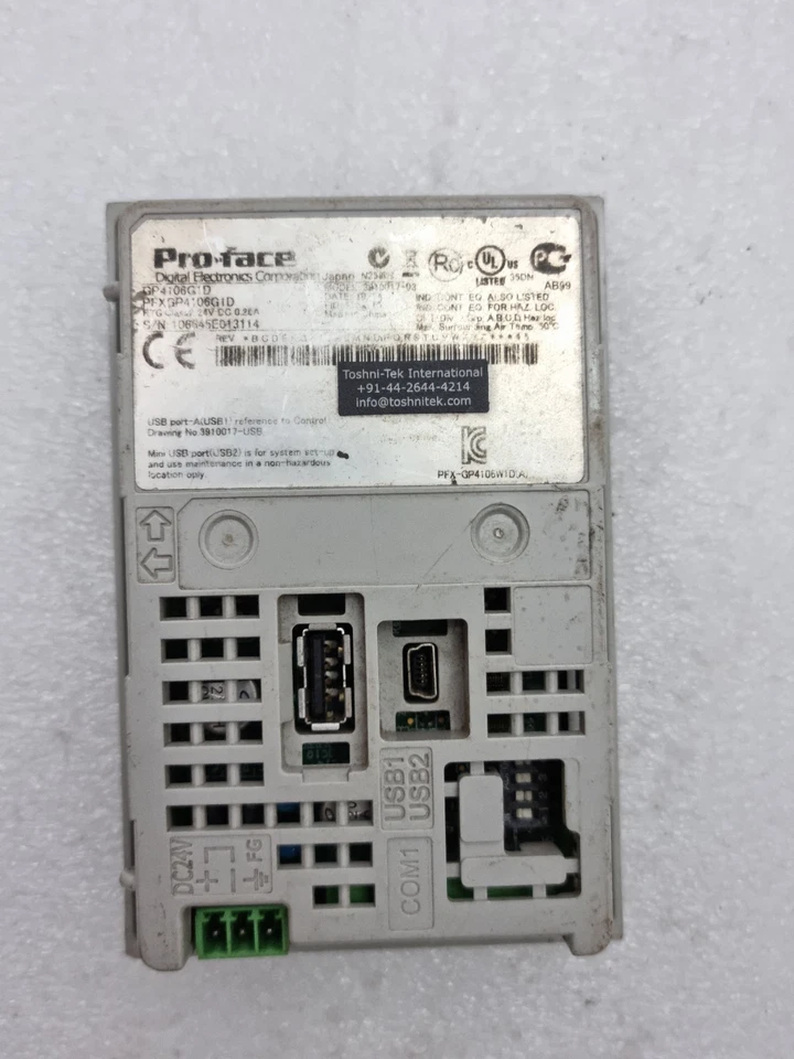 USED WORKING PROFACE GP4106G1D PFXGP4106G1D HMI TOUCH SCREEN PANEL PFXGP4106G1D